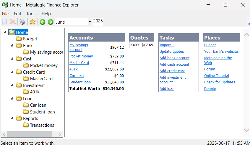 Finance Explorer